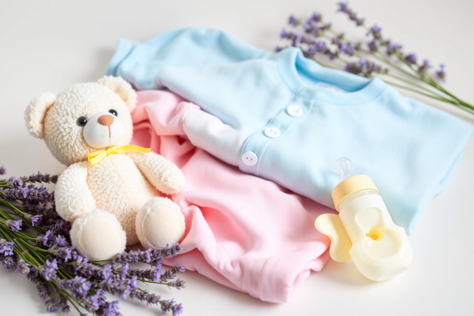 Essentiels bébé en pastel